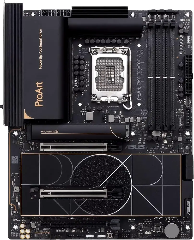 Informático Caraquiz - Montaje ASUS ProArt Z890 Creator WIFI Intel Caraquiz