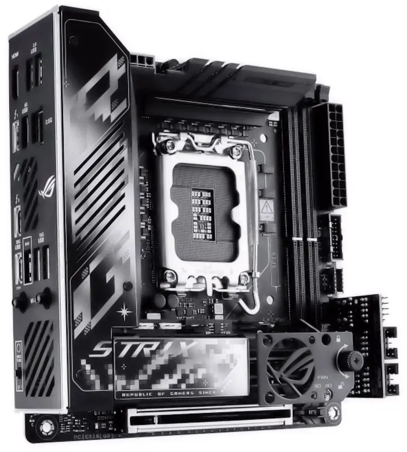 Informático Caraquiz - Montaje ASUS ROG STRIX Z890-I GAMING WIFI Caraquiz